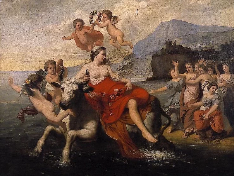 1823-Joseph van Lerius - Il rapimento di Europa - Royal Museum of Fine Arts Antwerp